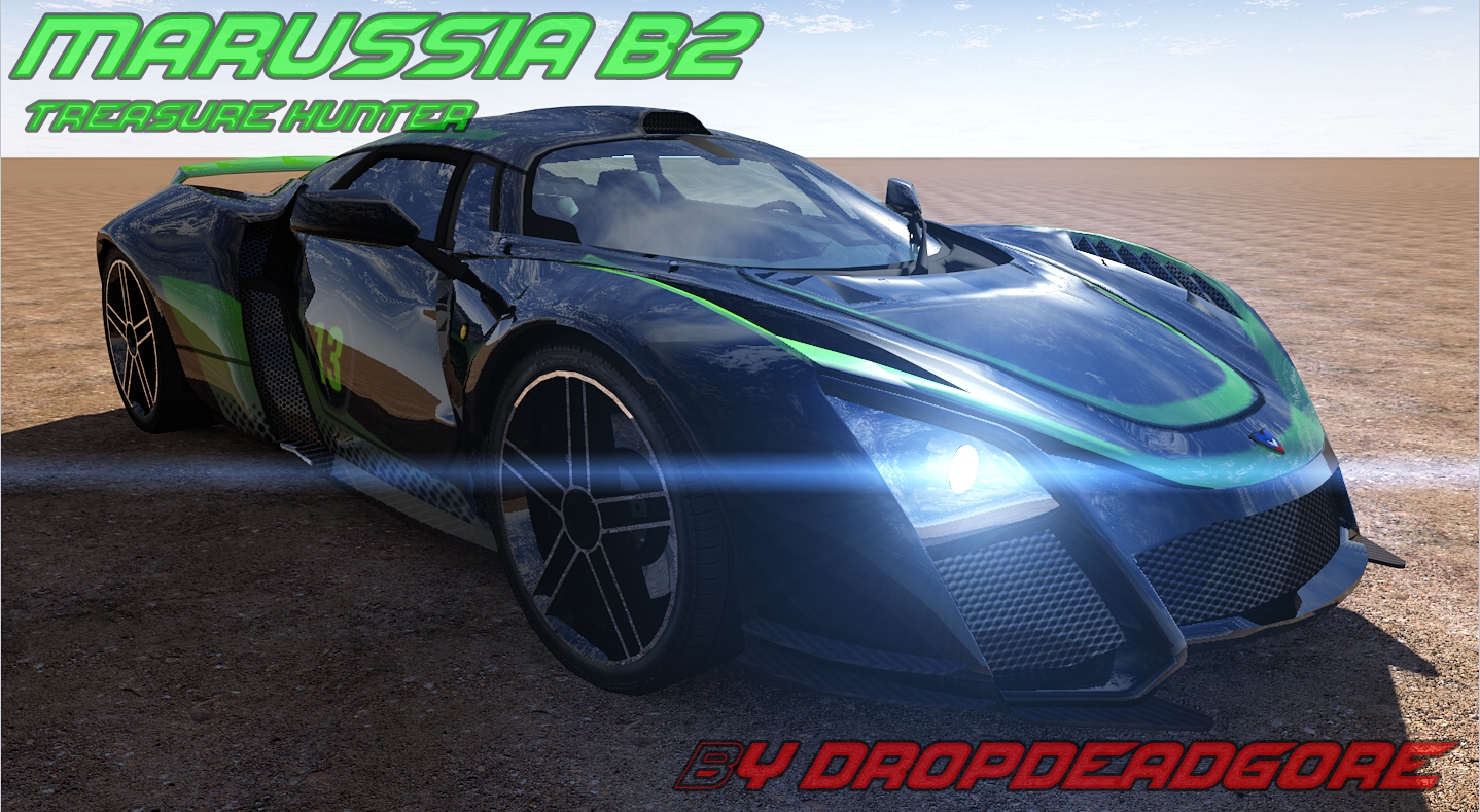 Marussia B2 «Маруша» Treasure Hunter Edition для NFS: Hot Pursuit 2